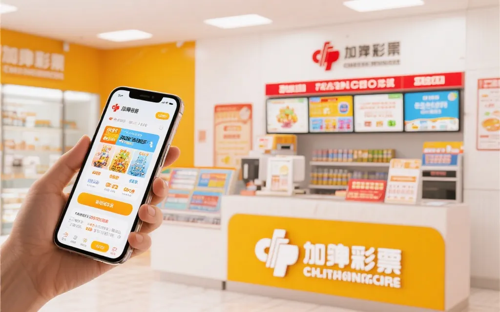 实体与线上彩票销售渠道场景